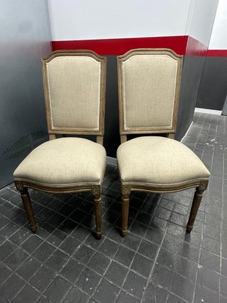 Sillas de comedor madera de roble