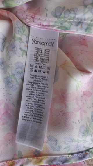 Babydoll Yamamay floreale con pizzo