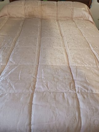 Edredón Matrimonio Rosa/Beige