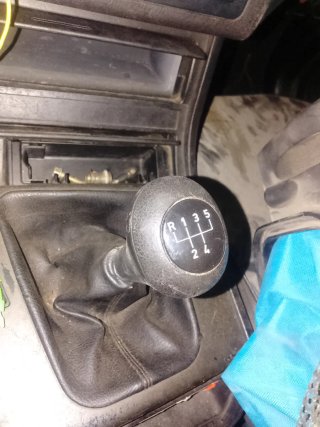 Palanca cambio BMW E46 5 velocidades con funda