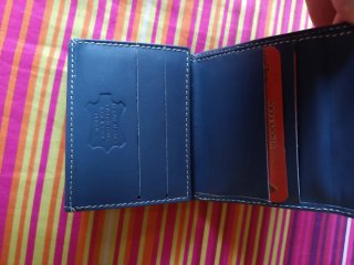 Cartera Piel Ubrique Daylus Azul