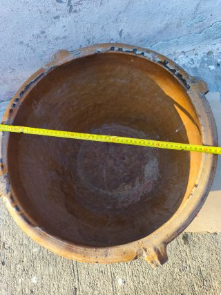 Lebrillo Antiguo Cerámica con Asas