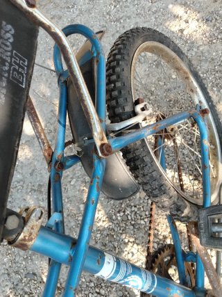 Bicicleta Bicross BH Azul Original años 80