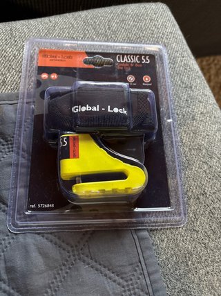 Candado Disco Moto Global-Lock Classic 5.5