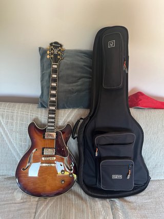 IBANEZ AS93 FM Guitarra Eléctrica apenas usada.