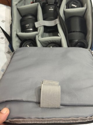 Mochila para cámara y objetivos/accesorios