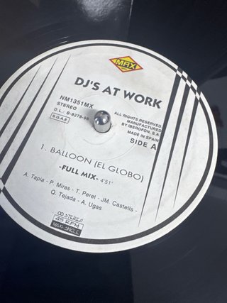 DJ's At Work - Balloon (El Globo)