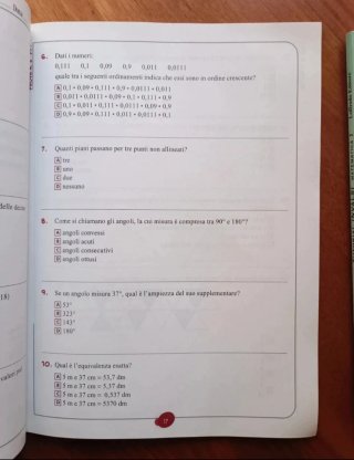 LOTTO 2 libri Invalsi matematica prima media