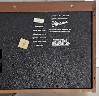 Sintonizador Radio Marconi