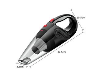 Aspirador de coche 12 V 120 W 4200 Pa con HEPA