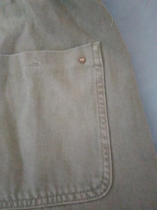 Pantalones cortos vaqueros verde claro
