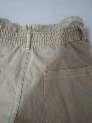 Pantalones cortos vaqueros verde claro