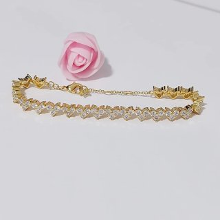 Pulsera Pandora Corazones Circonitas Talla 18
