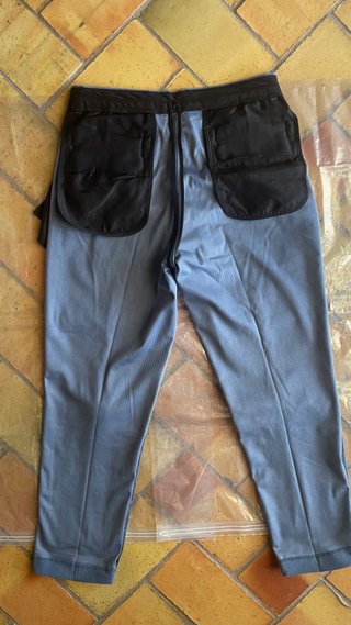 Pantaloni Sartoriali Shein Uomo Azzurri S