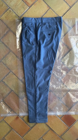 Pantaloni Sartoriali Shein Uomo Azzurri S