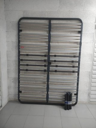 Somier 135x190 Metal y Madera