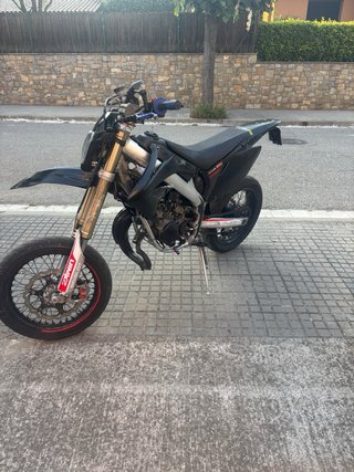 Honda HM Derapage 50 Supermotard Negra