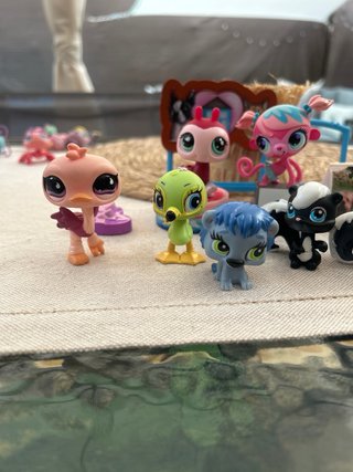 7 Figuras Little Pet Shop