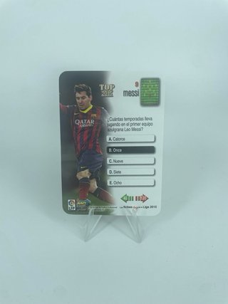 Messi Barcelona Metalcards Mundicromo 2015 Nº 622