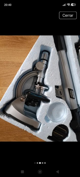 Juego Microscopio + Accesorios +10 años