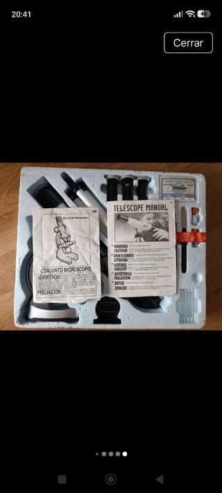 Juego Microscopio + Accesorios +10 años