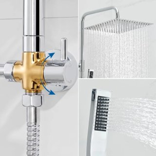 Columna Ducha Auralum 30x30
