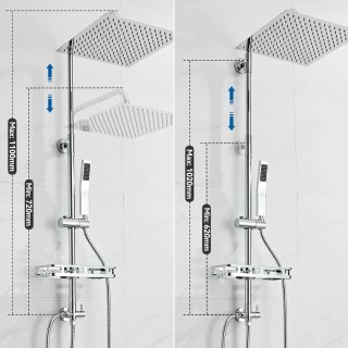Columna Ducha Auralum 30x30