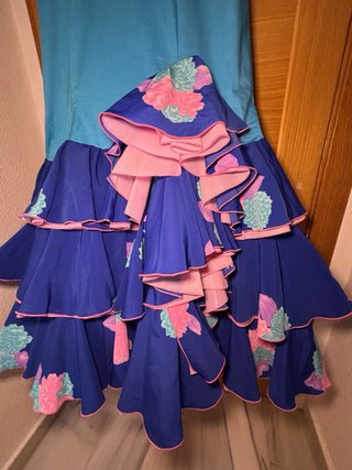 Vestido de Flamenca Paco Olea - Talla 42/44