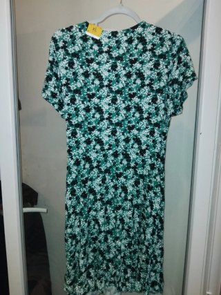 Vestido Verano Lefties XL Estampado Flores