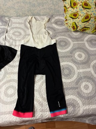 Maillot Ciclismo Btwin Azul/Rosa/Negro