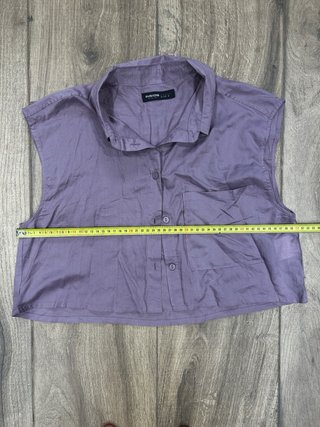 Camisa corta viscosa mujer S/M/L