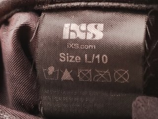 Guantes de moto iXS negros (49)