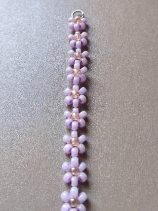 Pulsera y Anillo de Cuentas Hecho a Mano