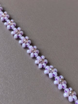 Pulsera y Anillo de Cuentas Hecho a Mano