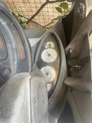Piaggio 125cc Scooter en funcionamiento