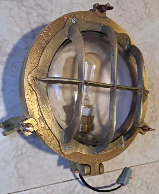 Farol Bronce Original Restaurado
