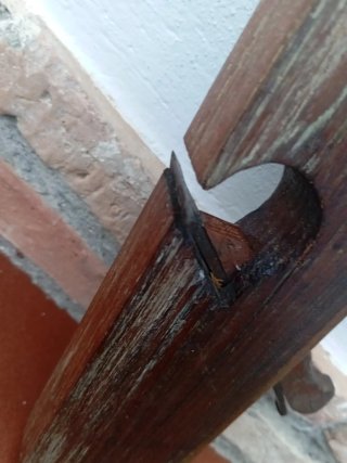 Cepillo de carpintero de madera