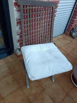 Sillas de madera plegables para terraza