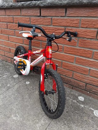 Bicicleta Infantil Roja 16" Coluer