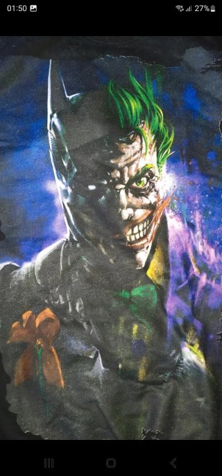 Felpa Batman Joker Taglia S