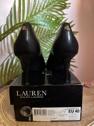 Zapatos de tacón Ralph Lauren Lanette negros