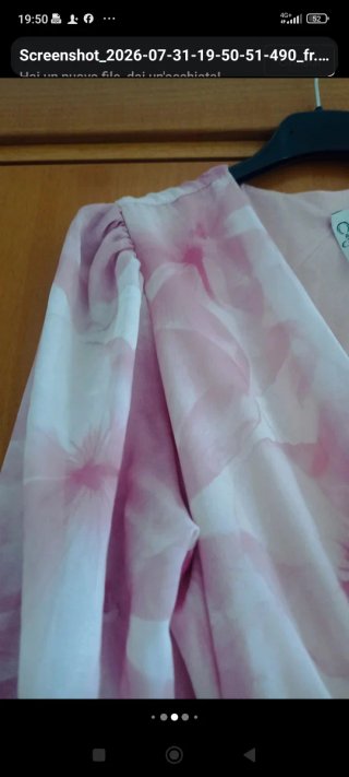 Abito elegante rosa
