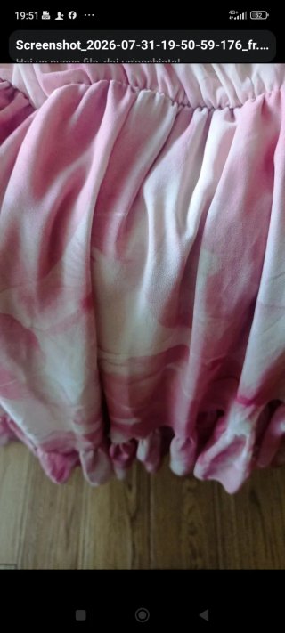 Abito elegante rosa