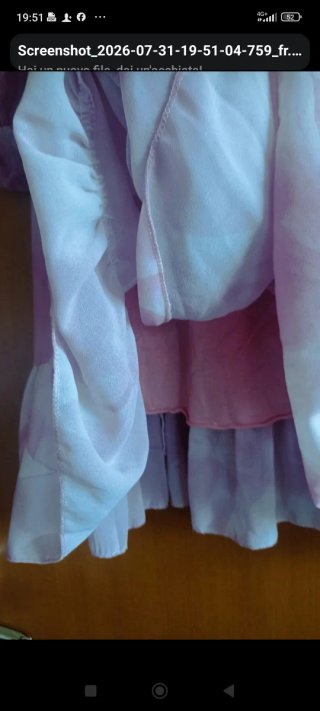 Abito elegante rosa