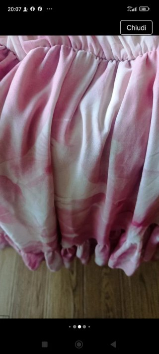 Abito elegante rosa