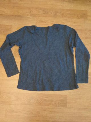 Camiseta One & Only Manga Larga Gris