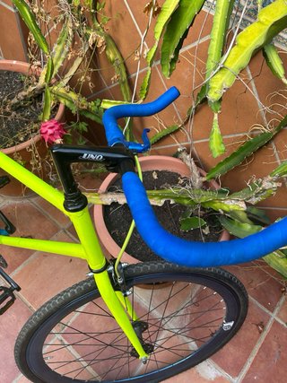Bicicleta Fixie Amarilla - Hecha a Medida