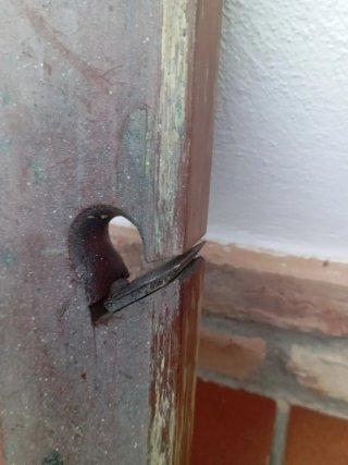Cepillo de carpintero de madera