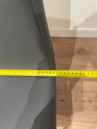 4 Sillas Comedor Modernas Gris Antracita