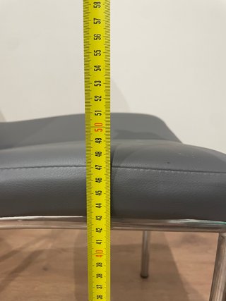 4 Sillas Comedor Modernas Gris Antracita